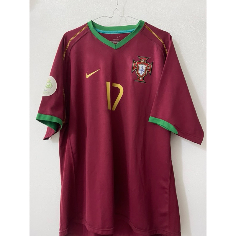 Jersey Portugal Home 2006 Nameset Ronaldo