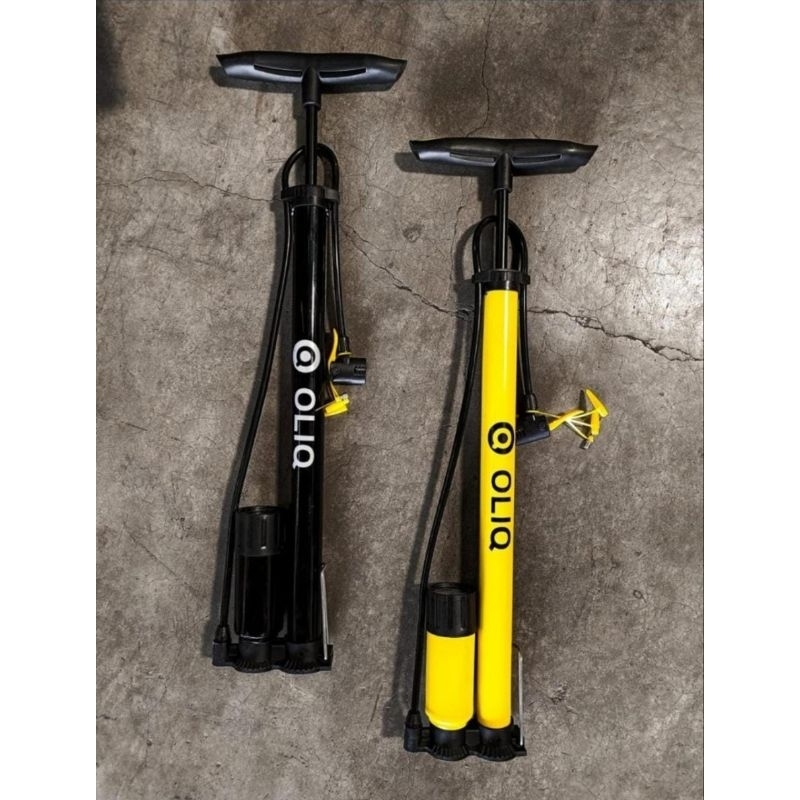 Pompa Ban Sepeda + Meter / Pompa Ban Pakai Meteran 100 PSI