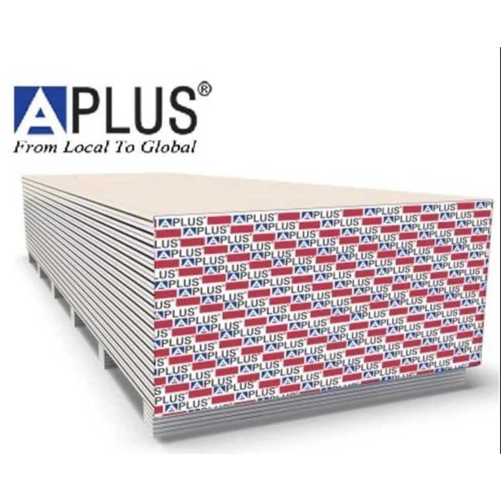 Gypsum APLUS 9mm 120x240 cm | Plafon APLUS BOARD