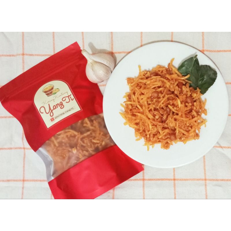 

kentang mustofa kering / kering kentang 65 gr mix sedikit kacang & tempe " Yang Ti