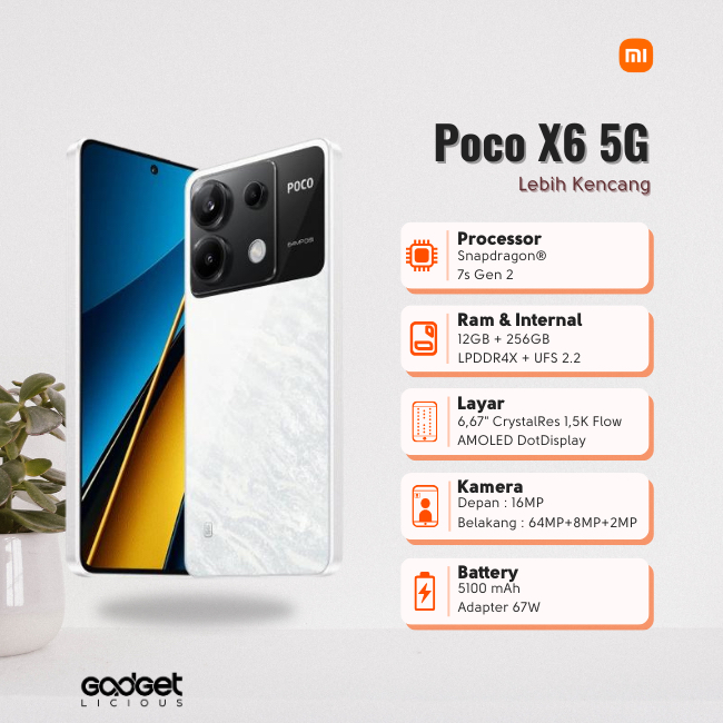 Poco X6 5G 12GB/256GB
