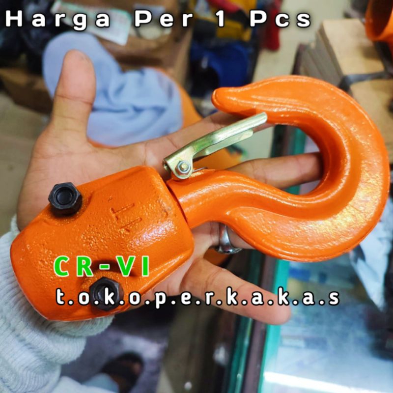 Hook Katrol Electrik Chain Hoist 1 Ton Hook Bawah hoist