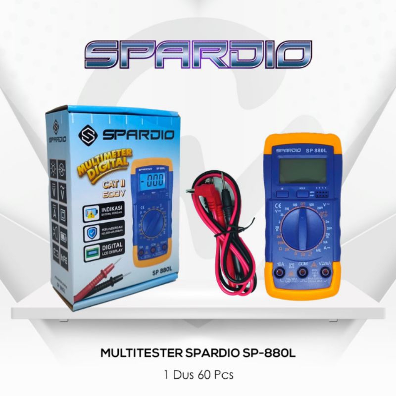 Avo Digital Sp 880L Spardio/multitester/Avo meter