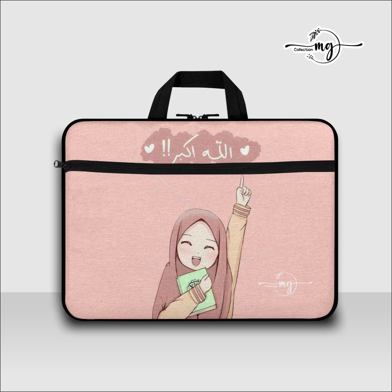 tas laptop jinjing,tas laptop wanita hijab