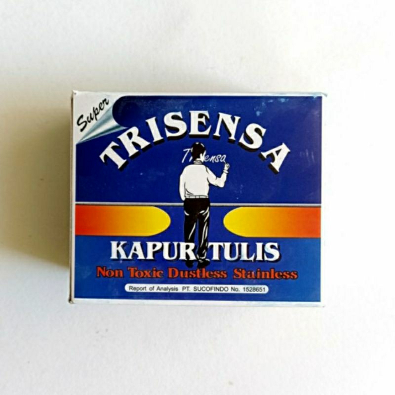 

kapur papan tulis trisensa warna / putih