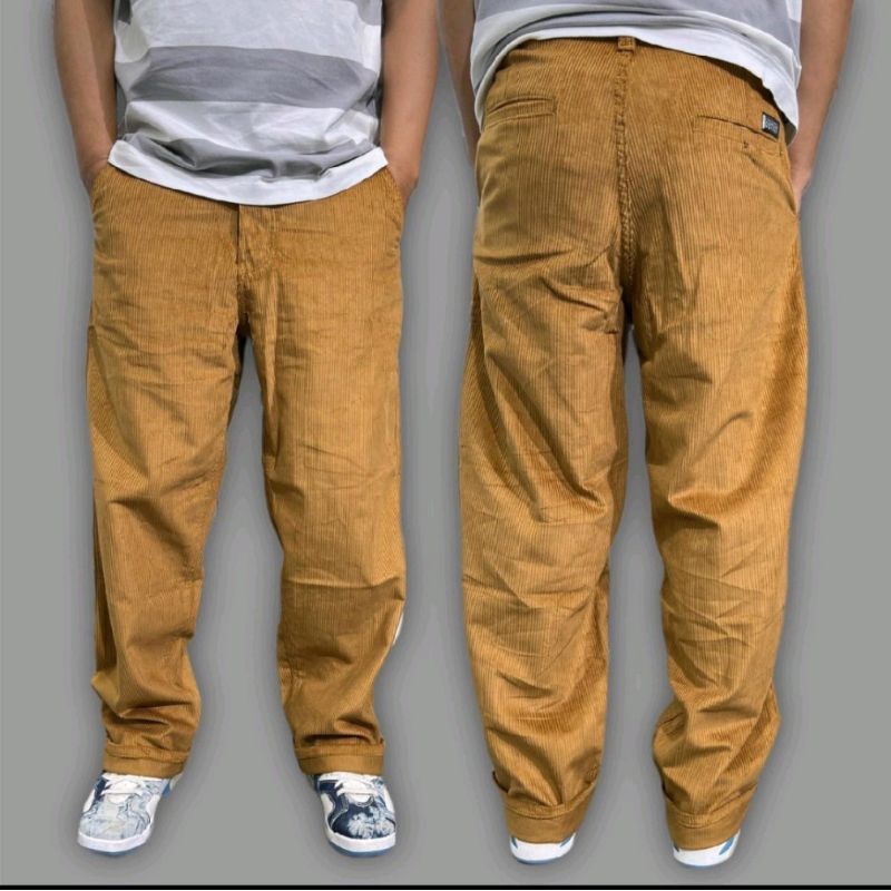 +022 LONGPANTS CORDUROY COKLAT / CELANA PANJANG CORDUROY / CELANA CORDUROY / CELANA CUDROY