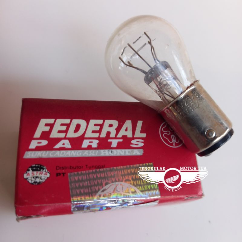 bohlam lampu belakang stop lamp stoplamp original 12v cdi cb100 cb125 s90z benly gl100 gl125 cg110 c