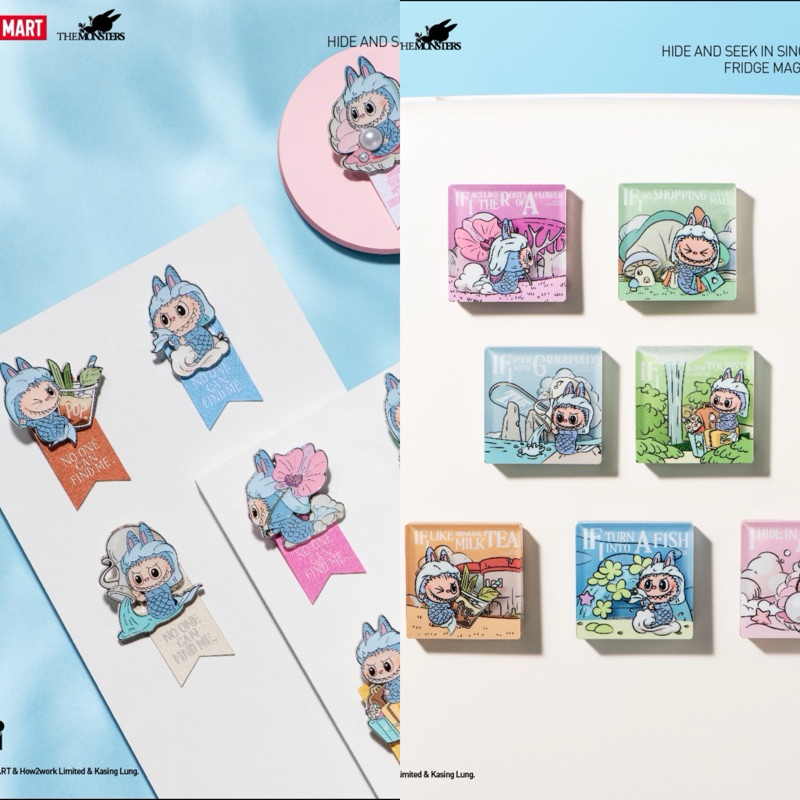 LABUBU the monster hide and seek (singapore special edition)