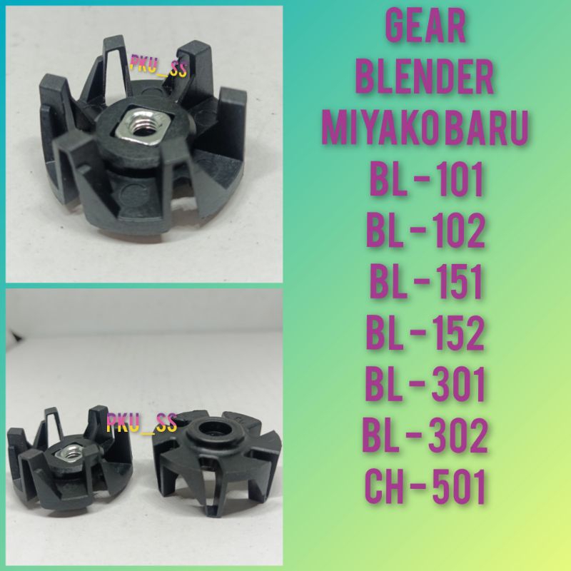 GEAR BLENDER MIYAKO BARU / GIGI BLENDER MIYAKO BARU / GERIGI PEMUTAR BLENDER