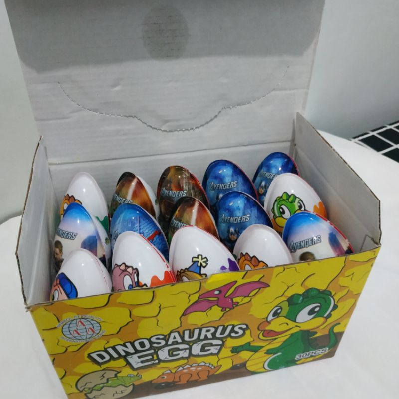 KINERJOY SUPER KW DINOSAURUS EGG ISI 30 PCS