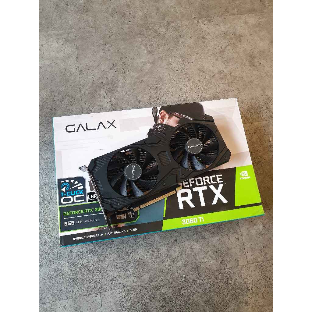 GALAX GEFORCE RTX 3060 Ti OC 8GB GDDR6 256BIT NVIDIA VGA / 3060Ti
