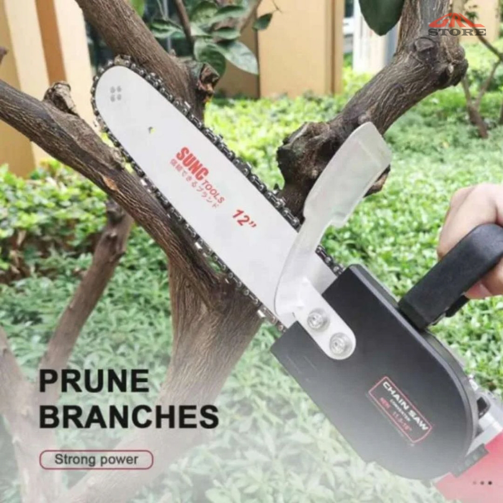 Adapter Mini Chainsaw Chain Saw Gergaji Rantai Mesin Gerinda 12 inch