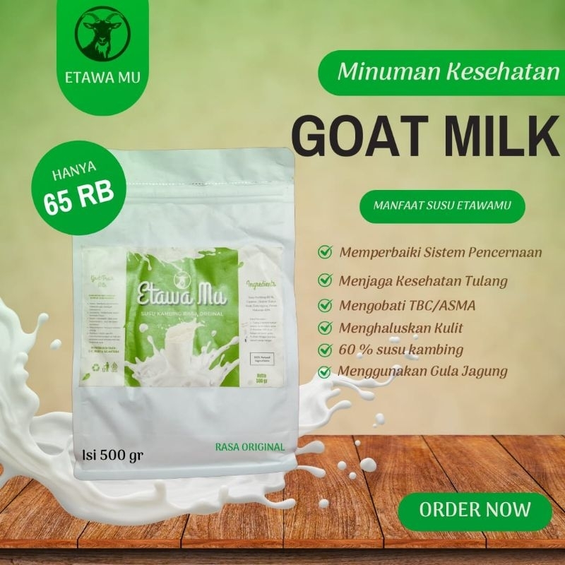 

EtawaMu Susu Kambing bubuk isi 500 gram