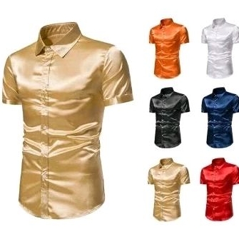 PROMO KEMEJA PRIA SATIN SLIMFIT