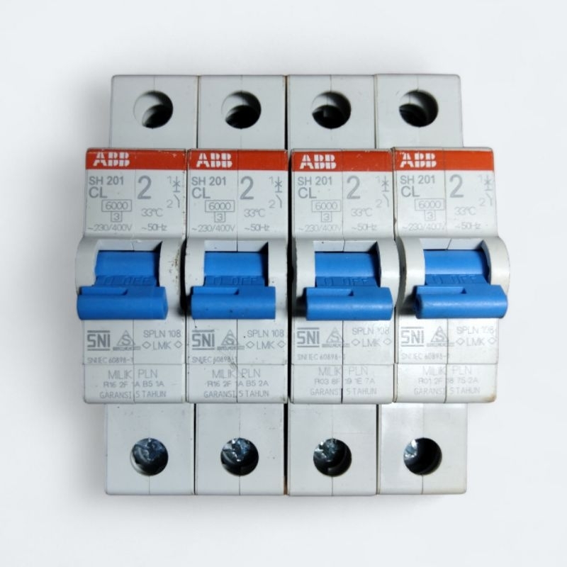 MCB ABB 2A Modif Anti Jeglek Kelingan Rapih Original