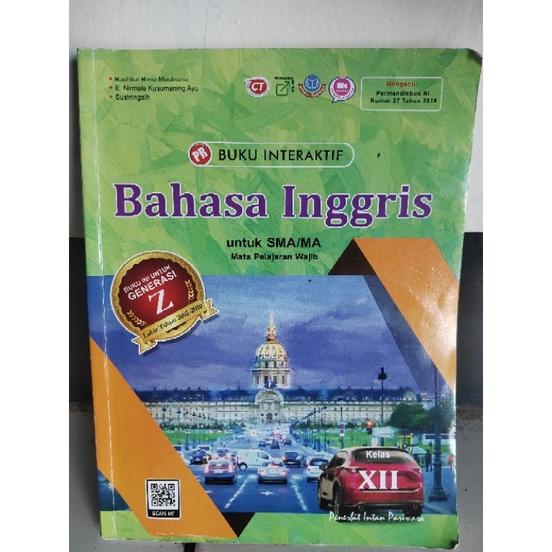 LKS bahasa inggris kelas 12 Intan Pariwara