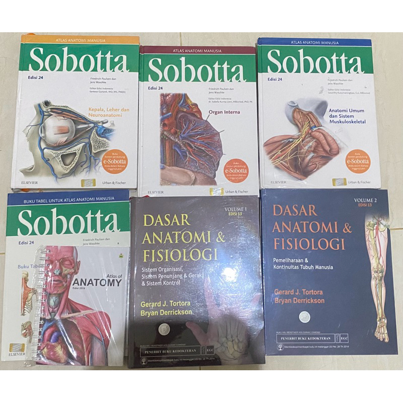 Preloved Textbook Sobotta & Tortora