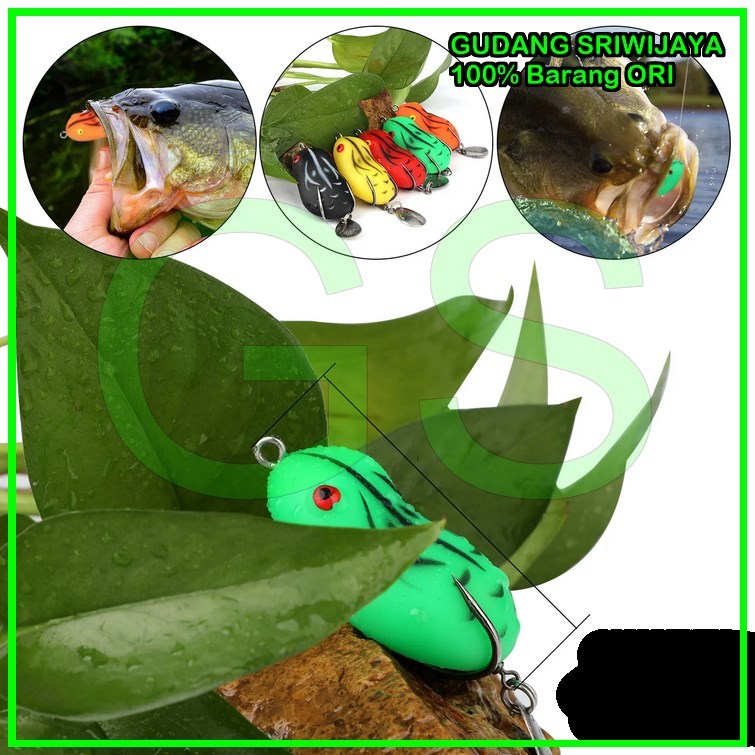 soft frog umpan casting ikan gabus umpan tiruan