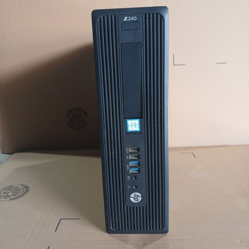 PC HP Z240 GENERASI 6 KOSONGAN MANTAP SUDAH DI TES NORMAL