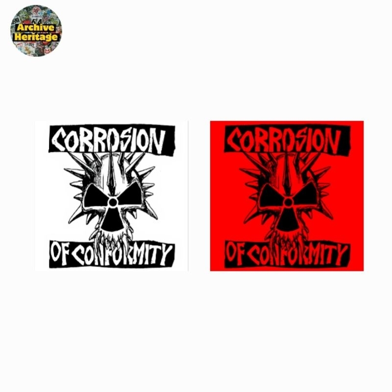 

sticker Corrosion of Conformity band logo heavy metal stiker