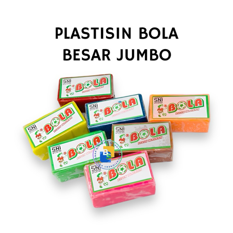 Plastisin Merk BOLA / Mainan Eduktif /Mainan Fun Doh /Plastisin Besar / lilin Mainan / Lilin Mainan 