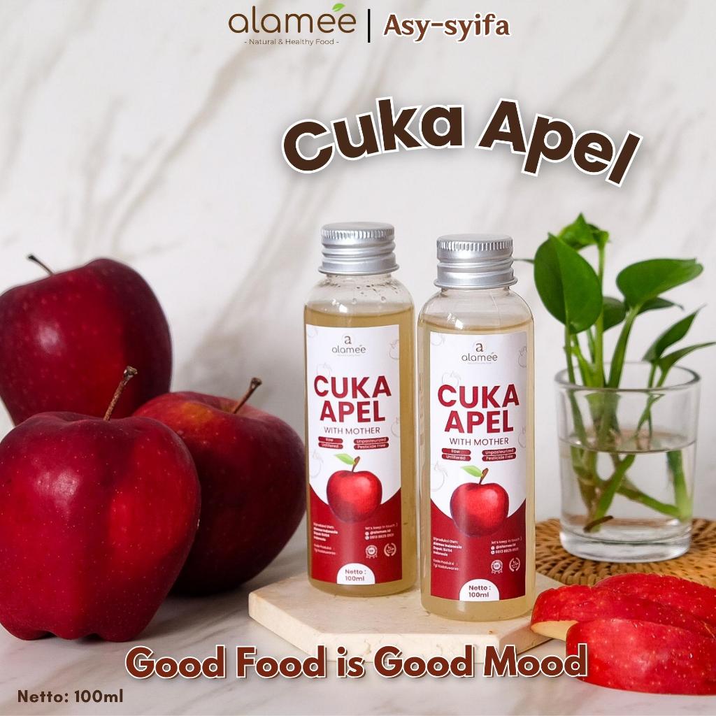 

Cuka Apel Original With Mother Organik Minuman Detok Vinega Sari BuahNon MSG Apple Cider Vinegar