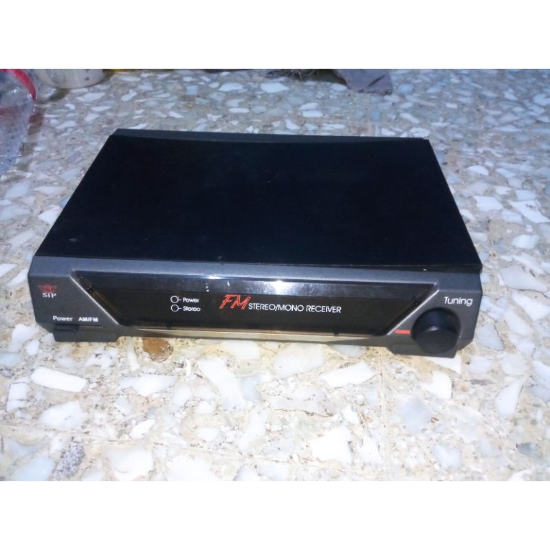 casing radio tuner fm jadul