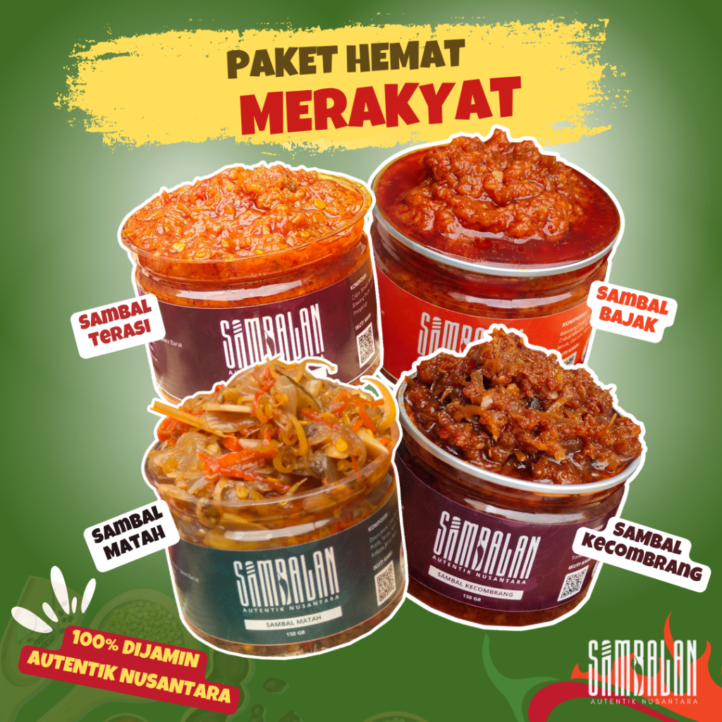 

PAKET HEMAT MERAKYAT BER4 (TRS,BJK,MTH,KCMBR)