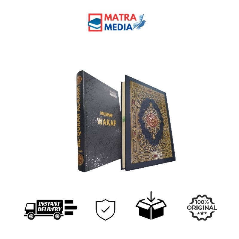 AlQuran mushaf madinah wakaf hard cover -matramediabooks