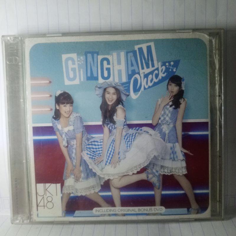 CD "GINGHAM CHECK" JKT48 ORIGINAL