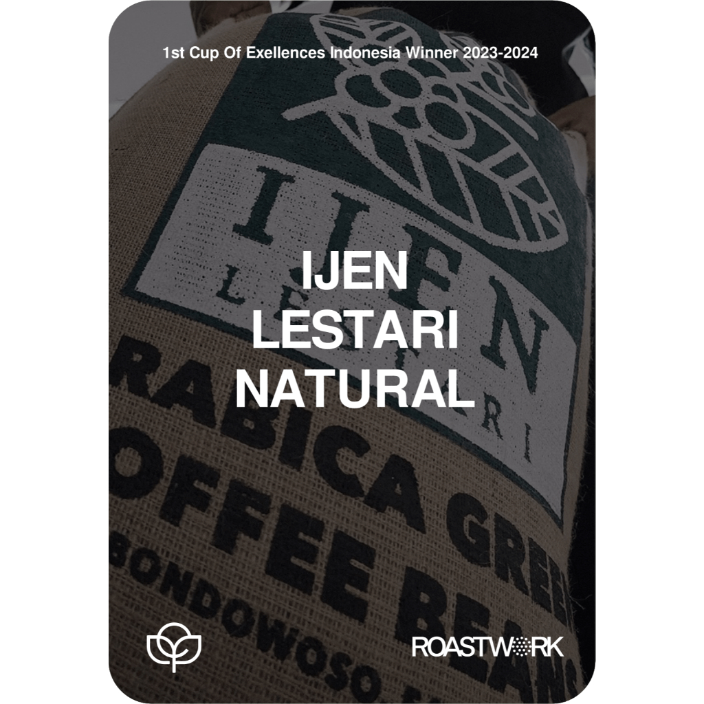 

Biji Kopi Arabica Ijen Lestari Natural Espresso Roasted