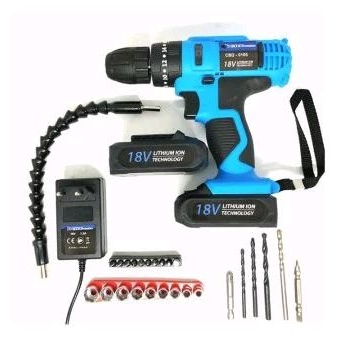 Mesin bor baterai BENZ 18V CBD-0105/Cordless impact drill 18V