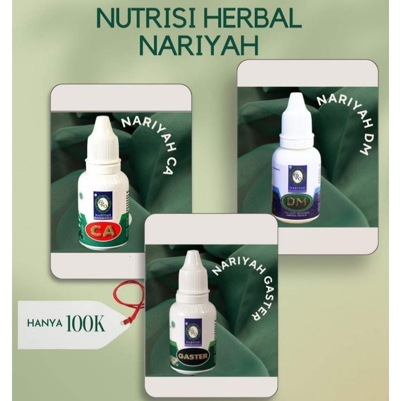 Nariyah CA Nariyah Herbal Original Nariyah Gaster Nariyah DM