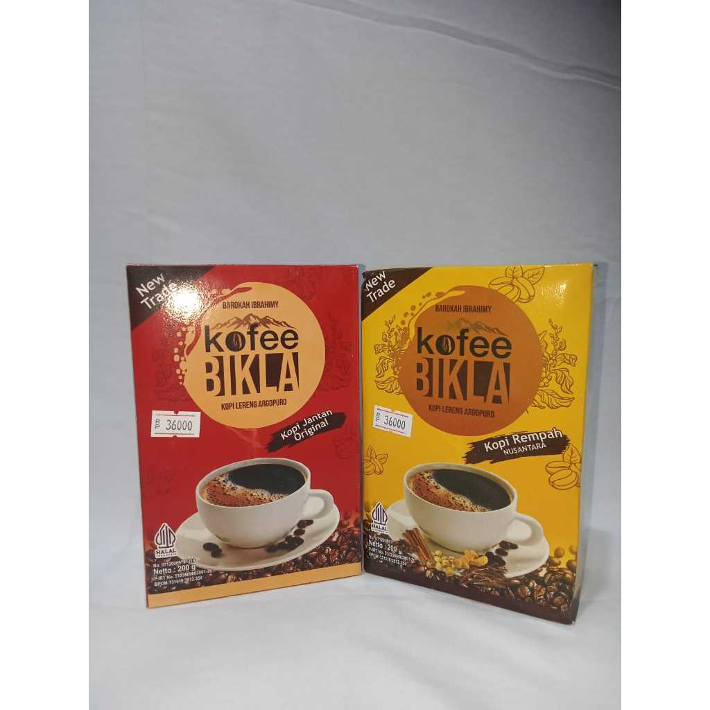 

BIKLA KOPI REMPAH 200g /BOX
