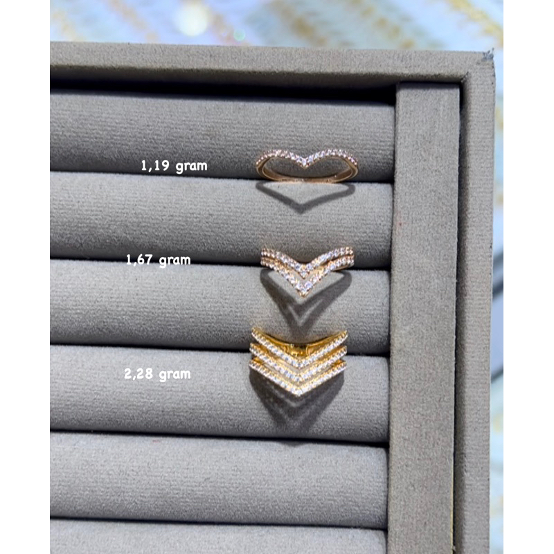 Cincin Aurel cincin emas terbaru toko mas karangayu Toko Mas Karangayu