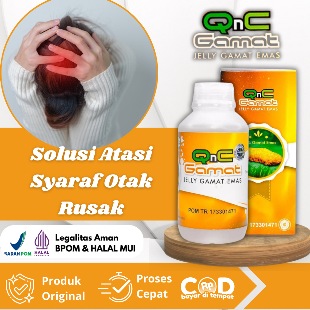 Obat Syaraf Otak Rusak, Syaraf Kepala Sakit, Saraf Otak Kejepit, Peradangan Pada Otak, Vertigo, Saki