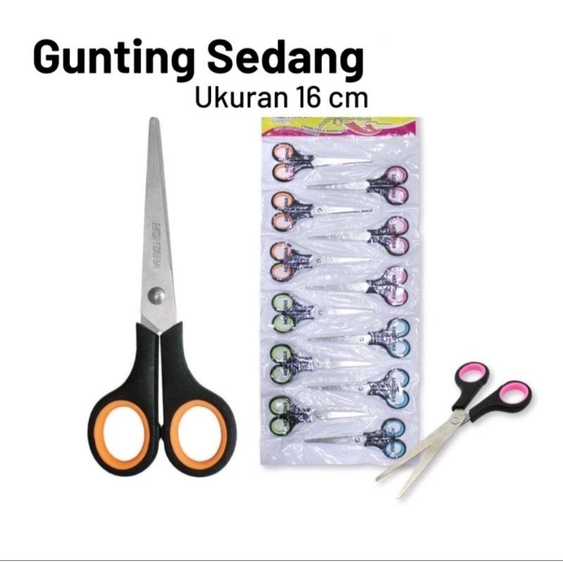 

Gunting warna warni ukuran sedang