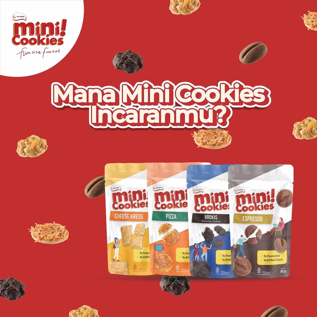 

MINI COOKIES PREMIUM BUTTER COOKIES BY INA COOKIES KUE KERING BANDUNG