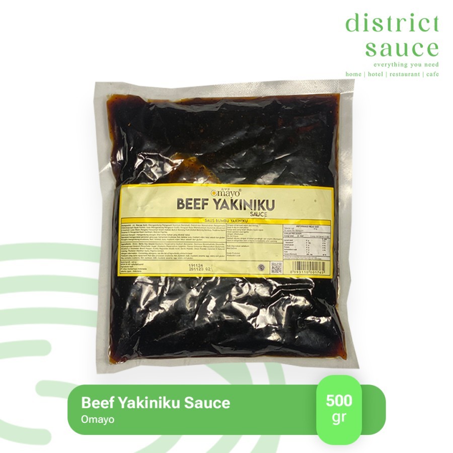 

Saus Beef Yakiniku | Omayo Beef Yakiniku sauce 500 gr | Saus Saos Beef Yakiniku