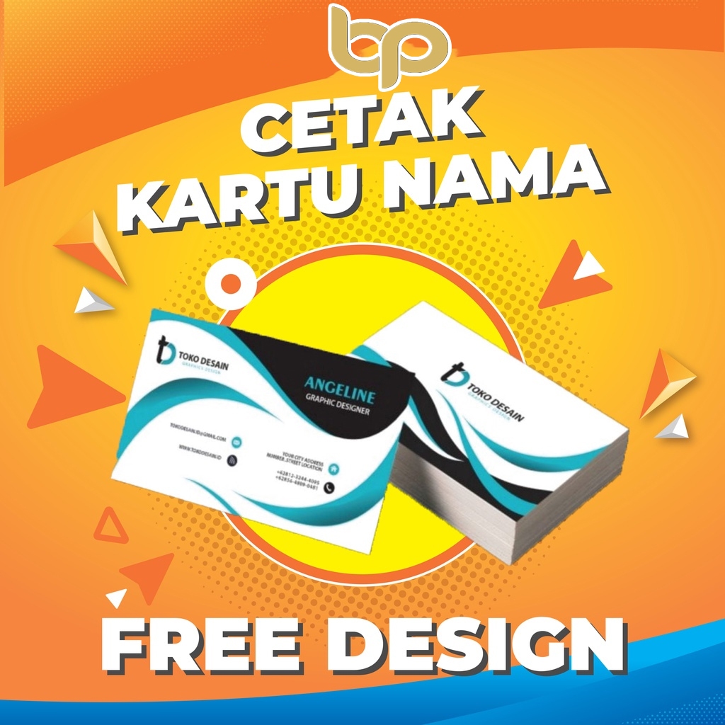 

Cetak Kartu Nama / Business Card / Kartu Nama 100 PCS