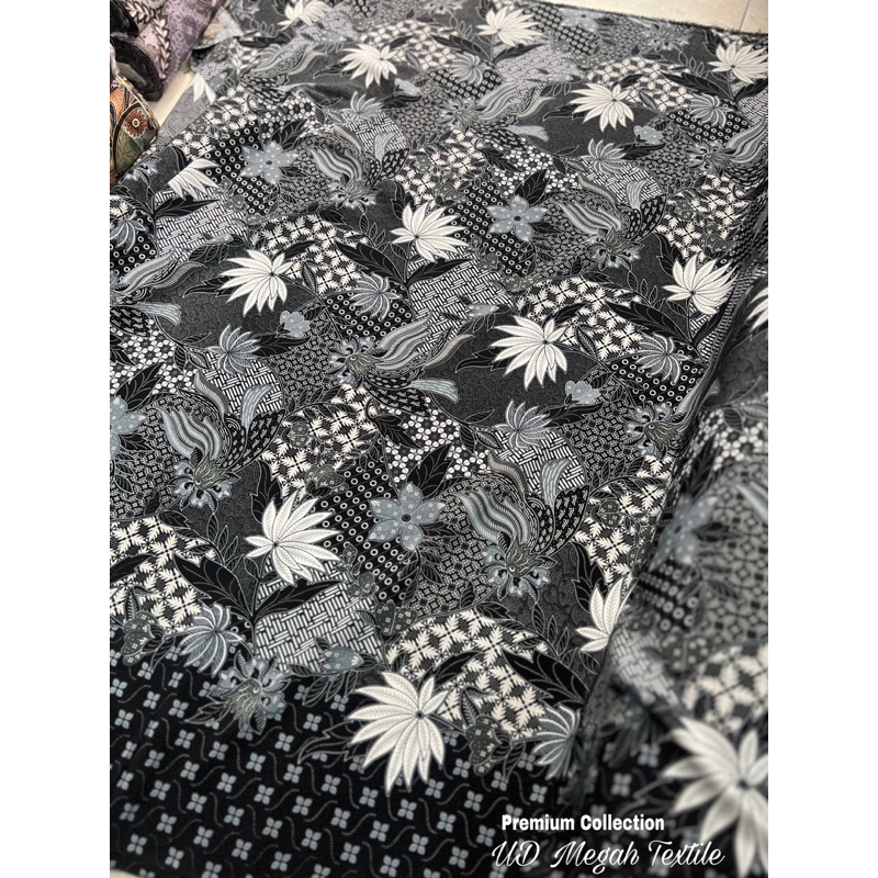 HARGA PER METER (B190) Kain Batik Halus motif mewah Non Foil Pria Wanita (lb120) cck kebaya hijab ba