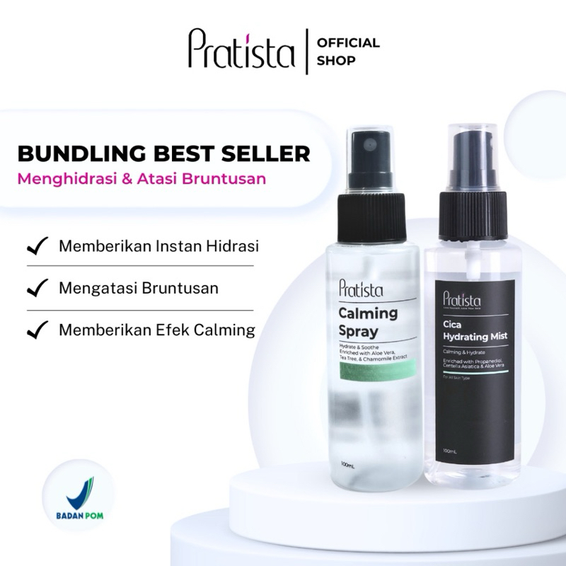 Pratista - Calming Spray Pratista & Cica Hydrating Mist Pratista