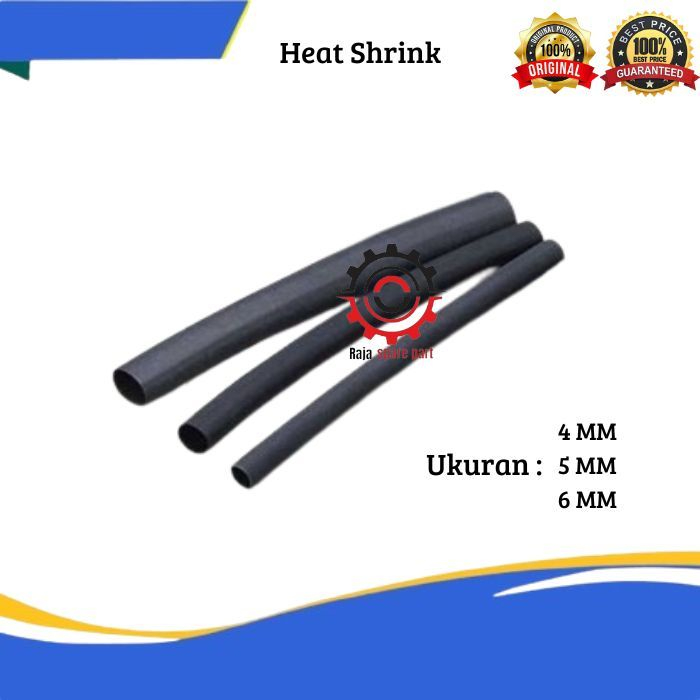 SOLASI BAKAR PER-METER / KABEL BAKAR / HEAT SHRINKABEL/ PELINDUNG KABEL