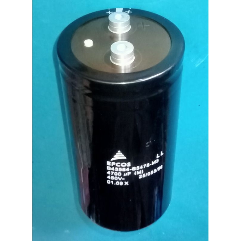 ELCO 450V 4700UF T 15CM D 7.7CM BEKAS CABUTAN