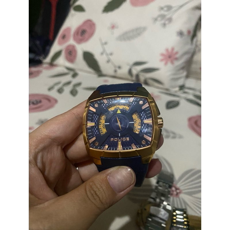 Police ORIGINAL 14796JSR jam Pria (Preloved)