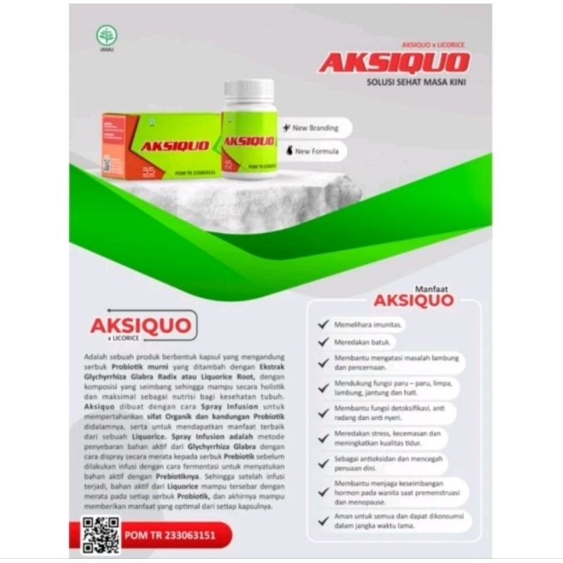 Aksiquo Suplemen Probiotik