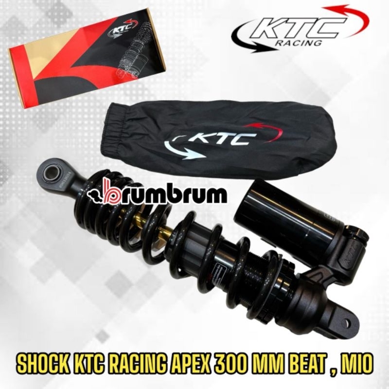 SHOCK KTC RACING APEX 300 MM BEAT , MIO , SCOOPY OLD