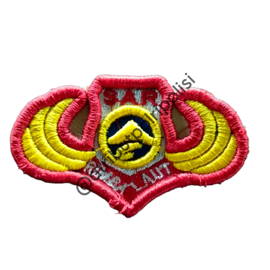 ATRIBUT POLRI / BET POLRI / BREVET POLRI BORDIR TIMBUL HARGA SATUAN SAR