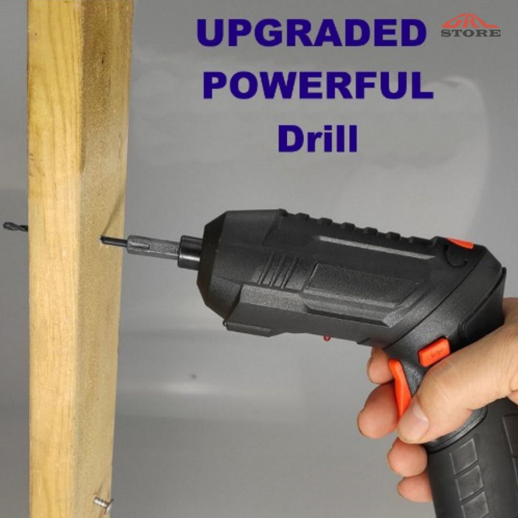 Mesin Bor Obeng Tangan Portable Cordless Mini Drill Screwdriver