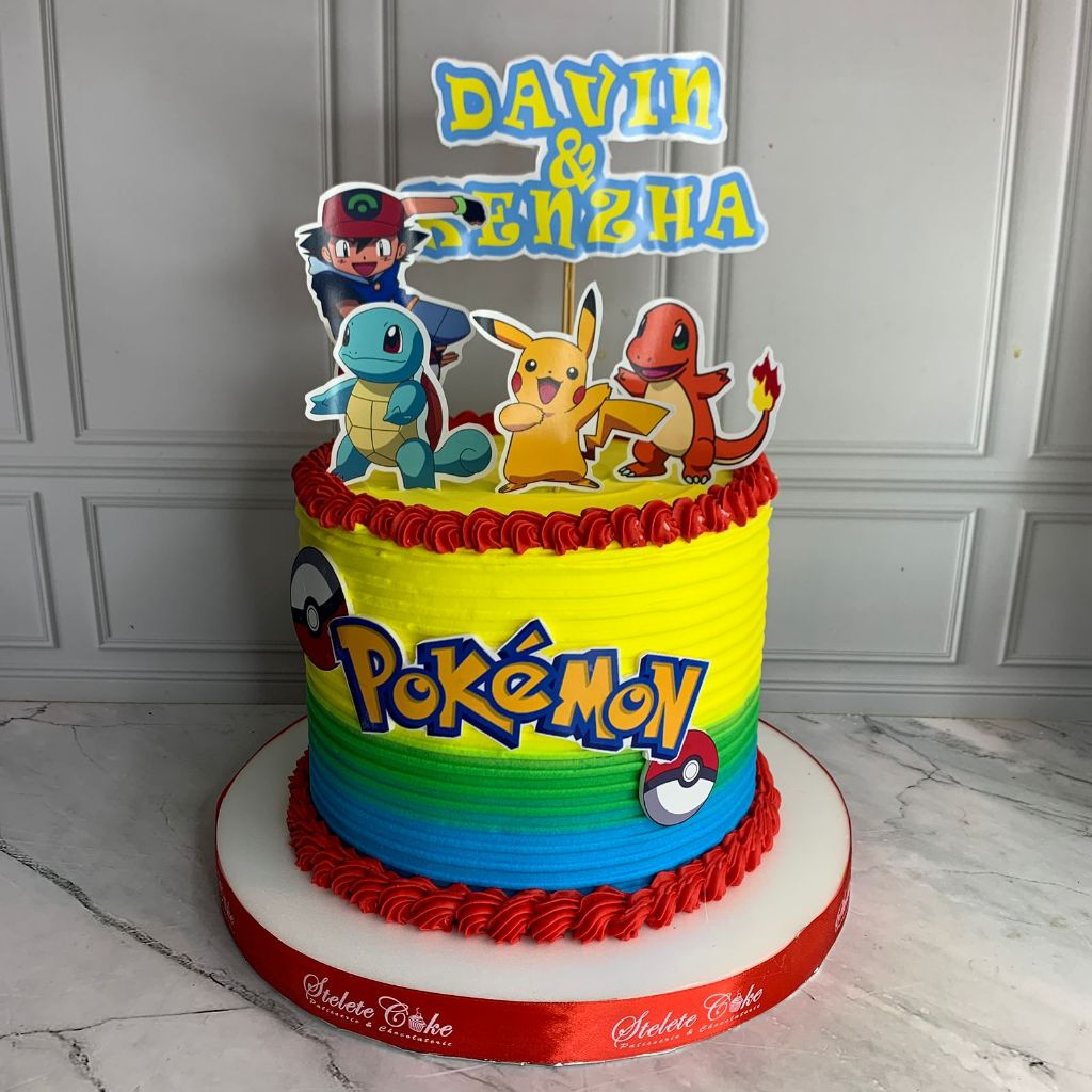 

Kue Ulang Tahun/Birthday Cake/Kue Ultah Pokemon/Kue Birthday Jakarta